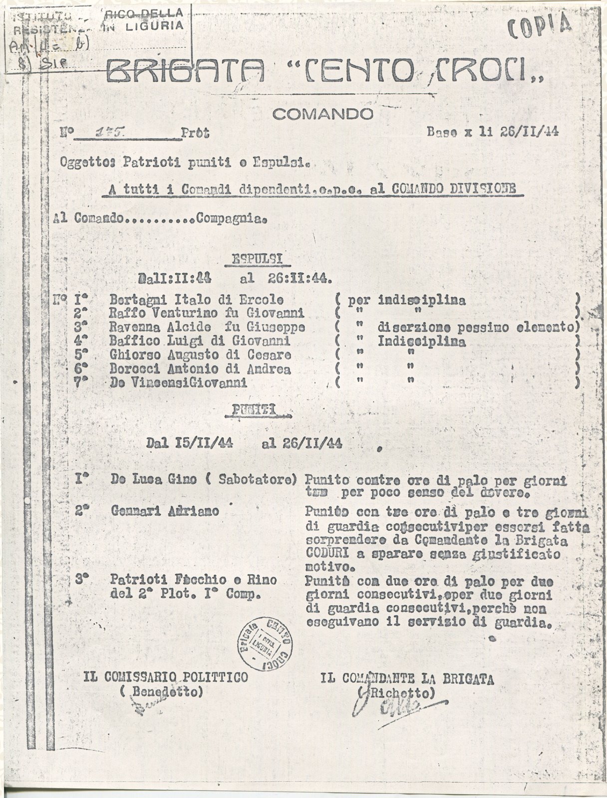 Fascicolo n. 11 – Doc. n.3 (A.I.S.R.L. di La Spezia)